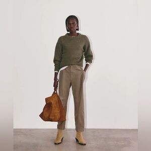 Everlane The Cocoon Crew in Alpaca Sweater Kalamata Size: S, NWT